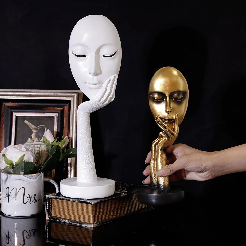 Female Face Sculpture - Image 2