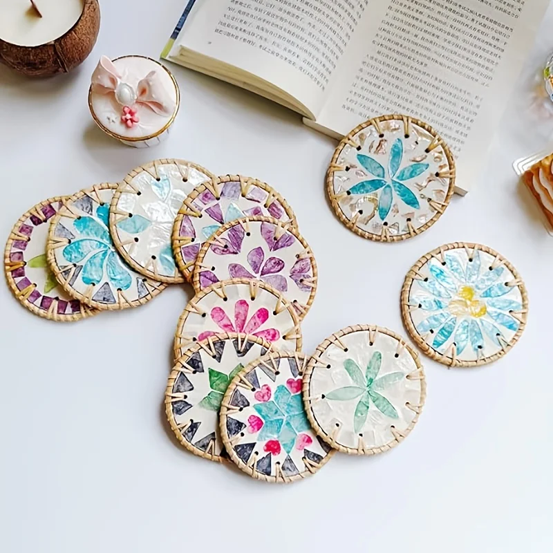 Woven Shell Coasters - Image 4
