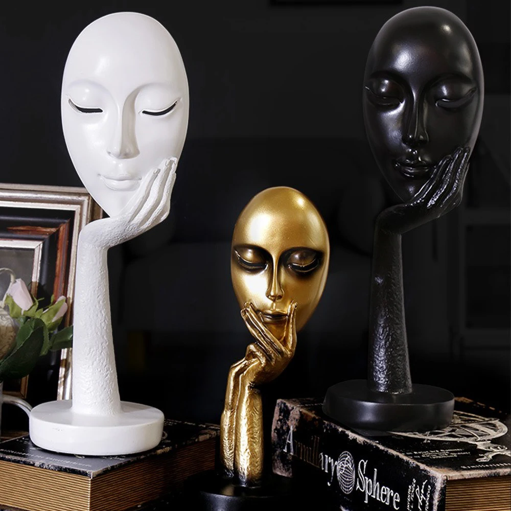 Female Face Sculpture - Image 3