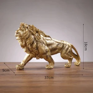 Golden Lion Ornament
