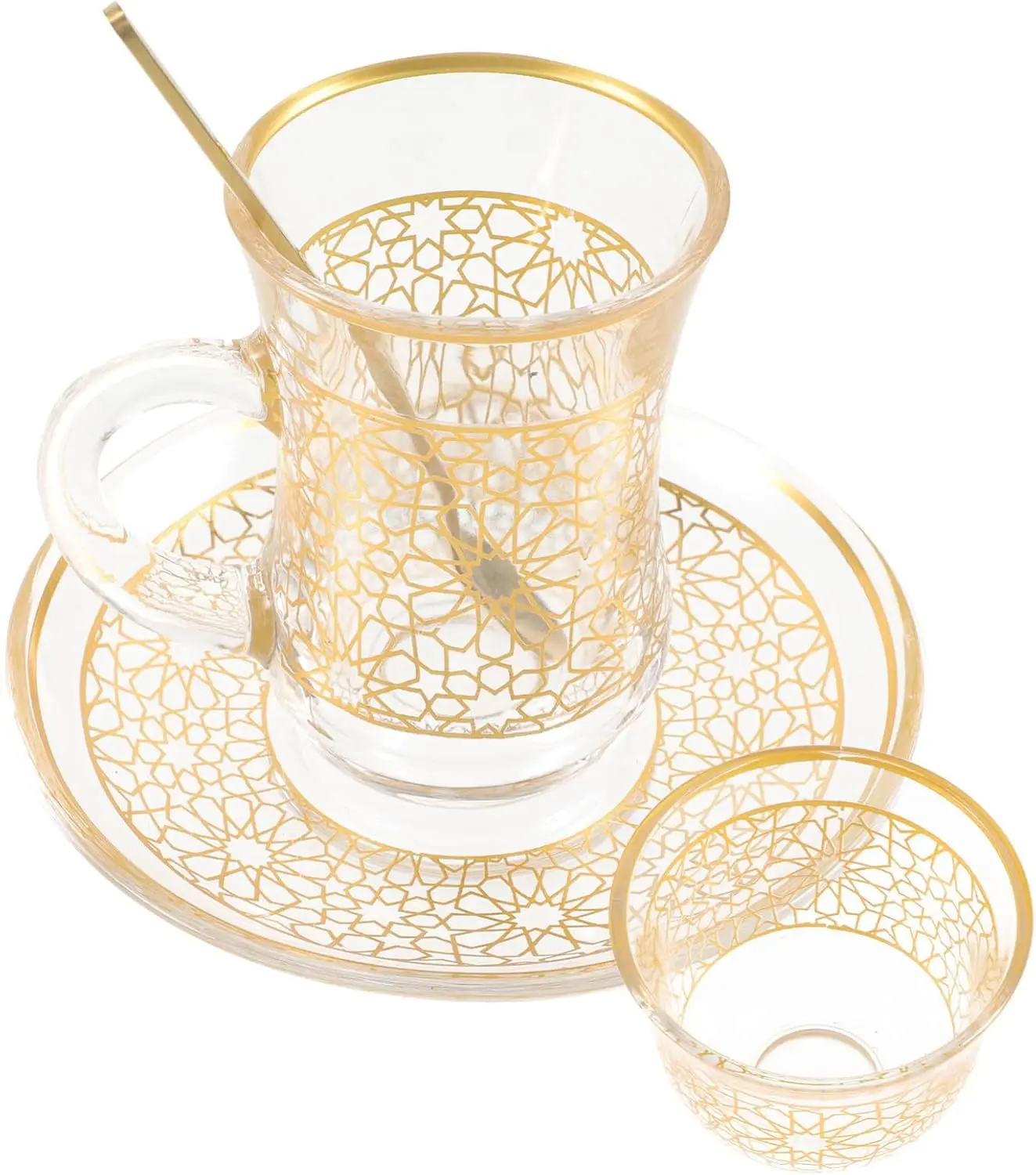 Gold Turkish Glasses