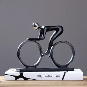 Bike Rider Statue