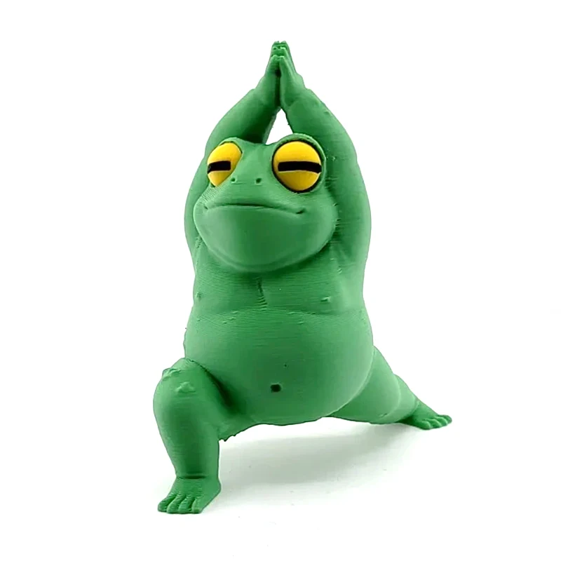 Meditating Frog Figurine - Image 4
