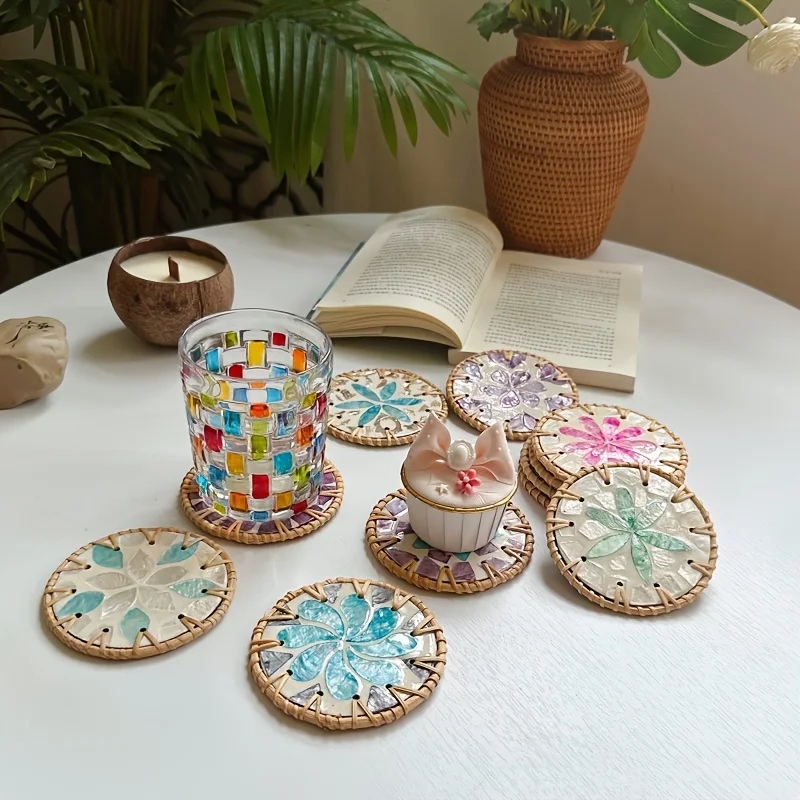Woven Shell Coasters - Image 6