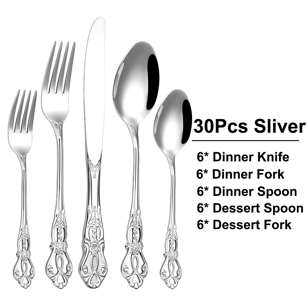 Silver Cutlery Set - Image 8