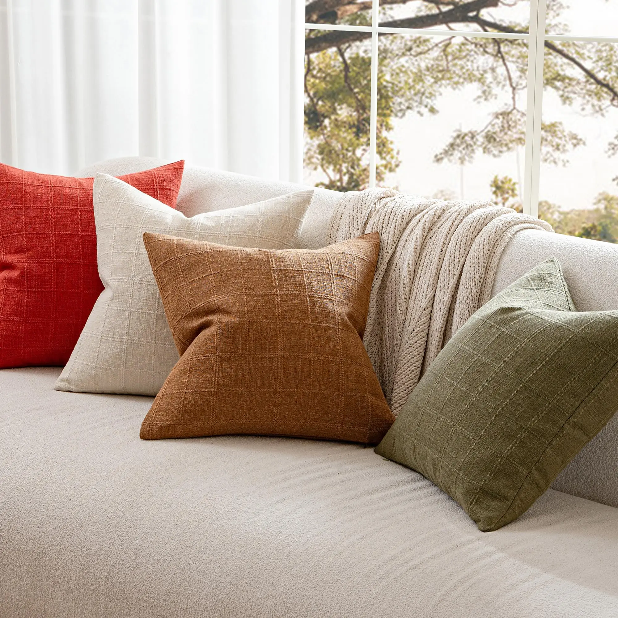 Plaid Pillow Cover - Image 3
