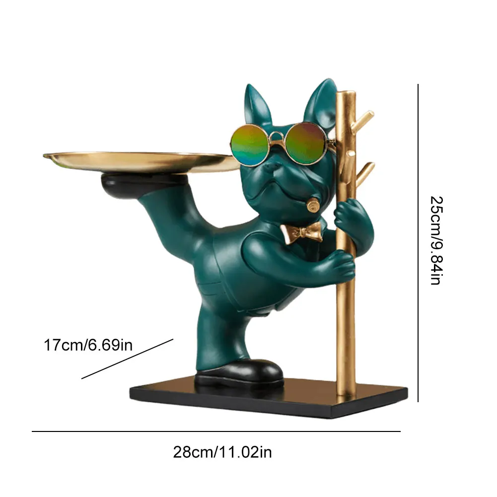 Bulldog Tray Statue - Image 9
