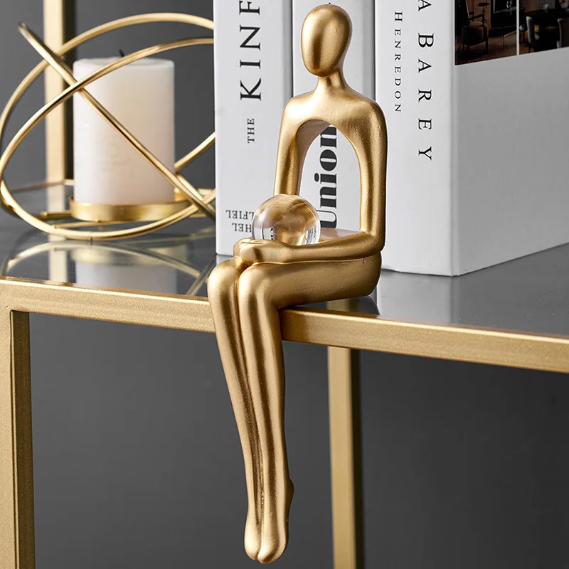 Golden Figure Ornament - Image 3