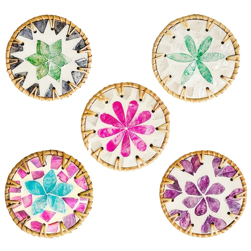 Woven Shell Coasters - Image 5