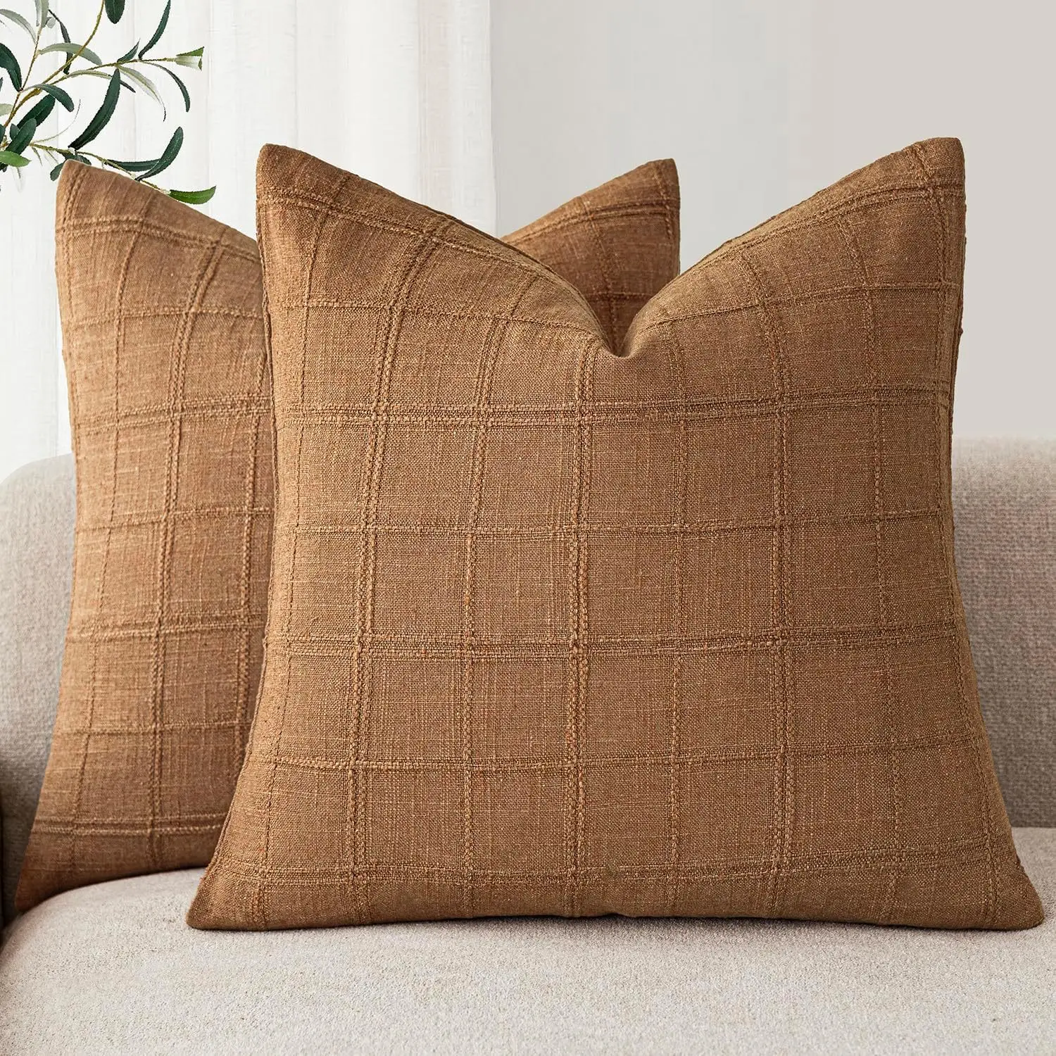 Plaid Pillow Cover - Image 7