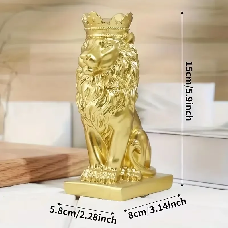 Handmade Crown Lion - Image 9