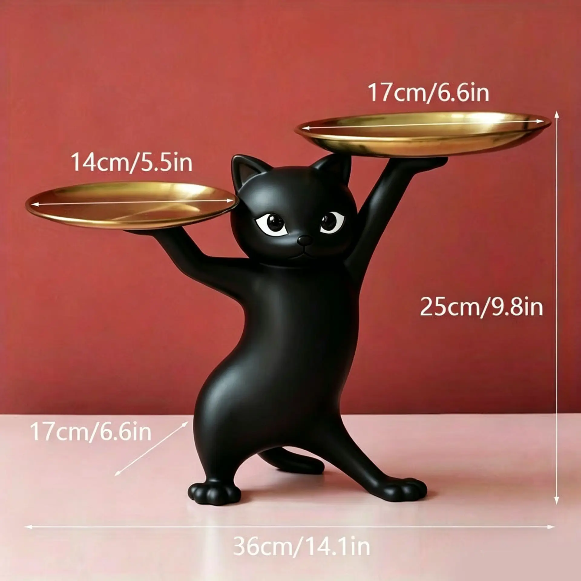 Cat Tray Sculpture - Image 4