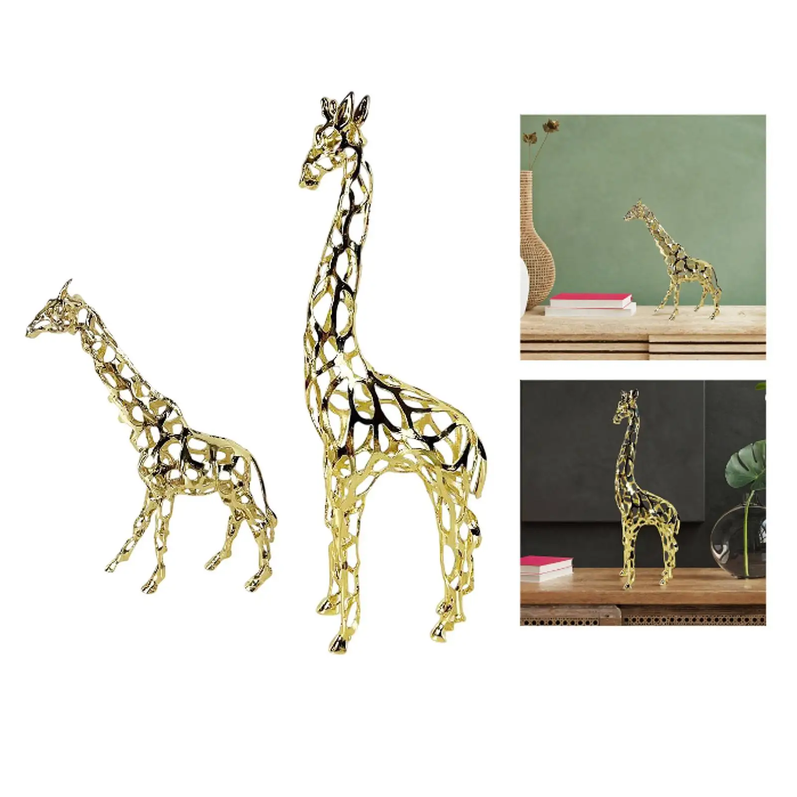 Metal Giraffe Statue - Image 5