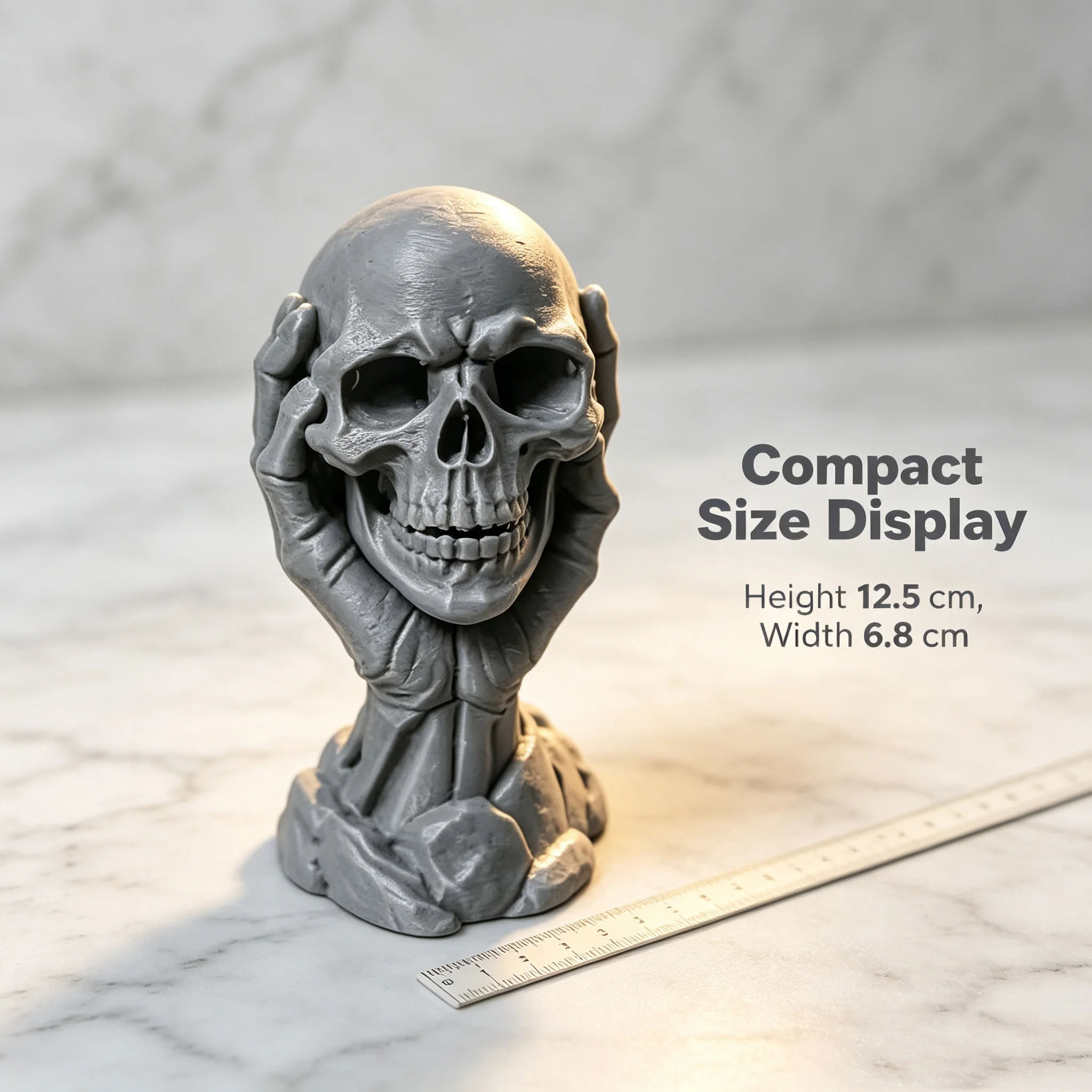 Skull Hand Statue - Image 6