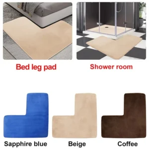 L-Shaped Bath Mat