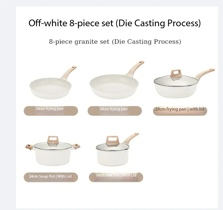 White Granite Cookware - Image 8