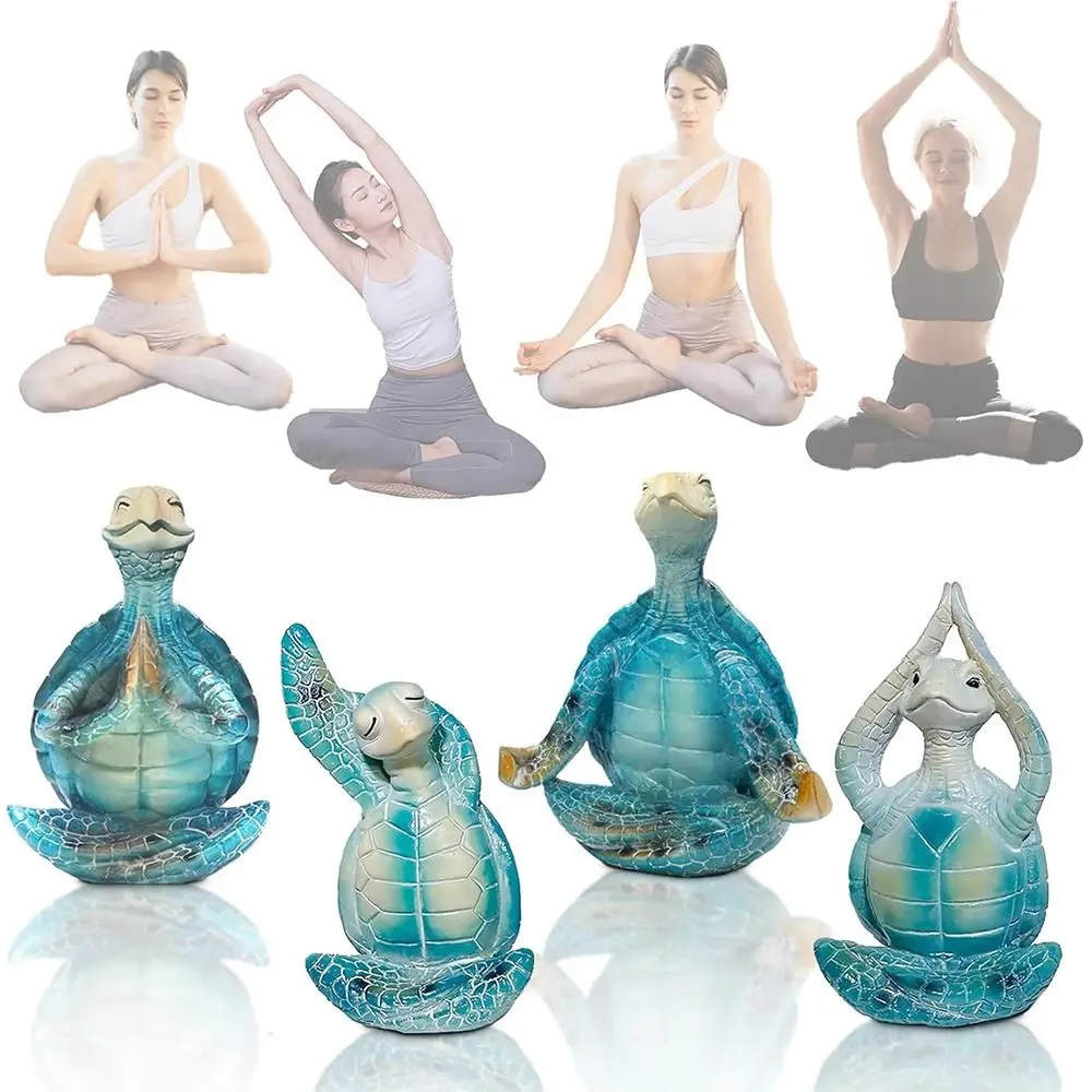 Yoga Turtle Figurine - Image 5