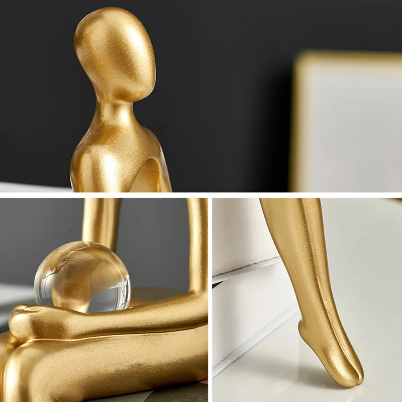 Golden Figure Ornament - Image 5