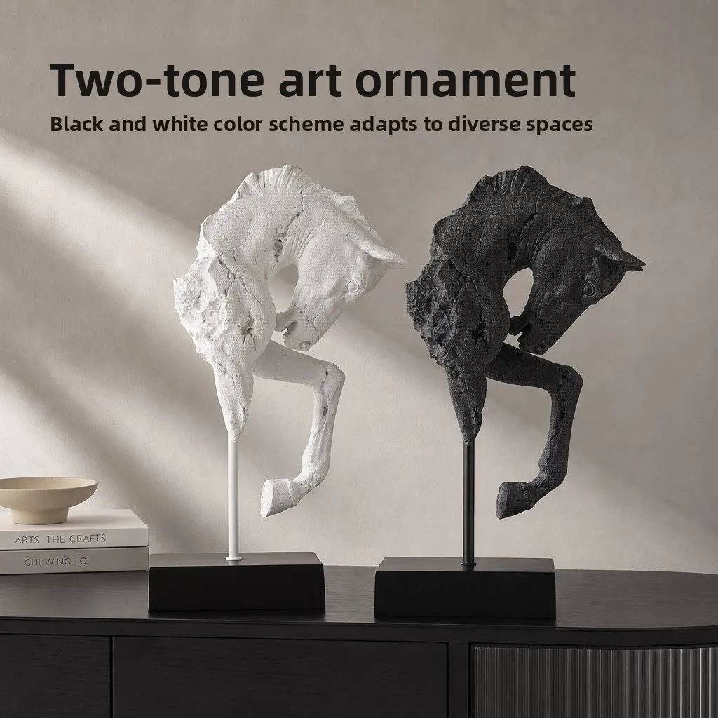 Abstract Horse Sculpture - Image 2
