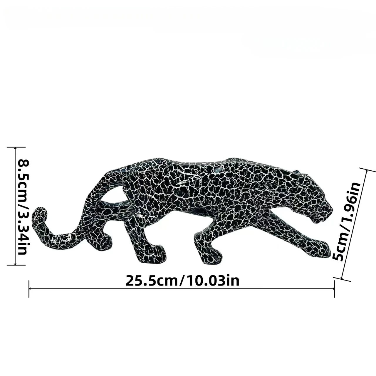 Graffiti Leopard Statue - Image 7