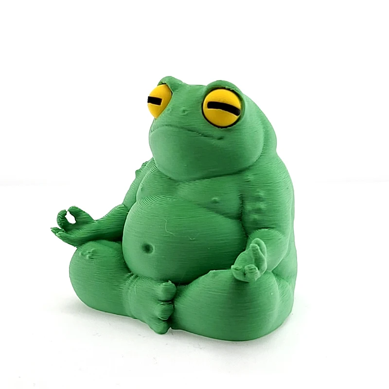 Meditating Frog Figurine - Image 2