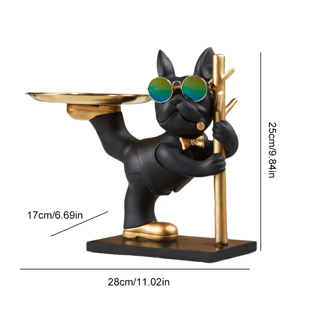 Bulldog Tray Statue - Image 7