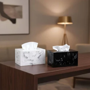Marble Tissue Box