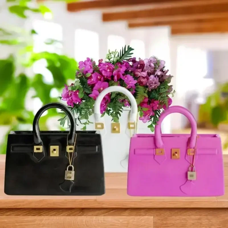 Handbag Flower Vase