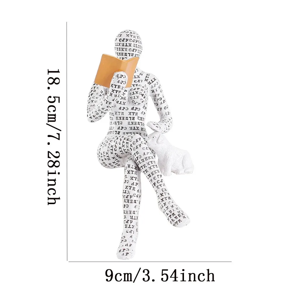 Mini Reading Figurine - Image 4