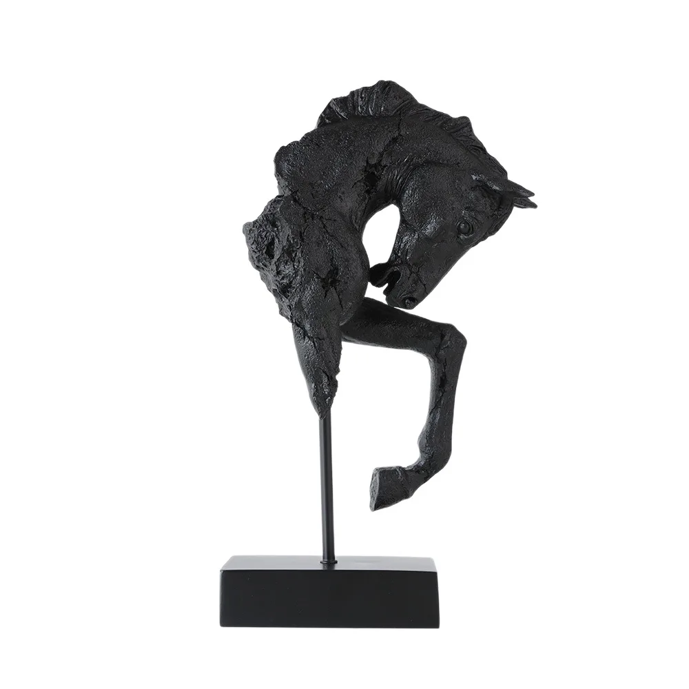 Abstract Horse Sculpture