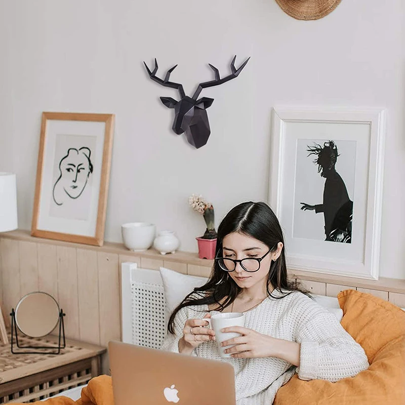 Deer Head Sculpture - Image 4