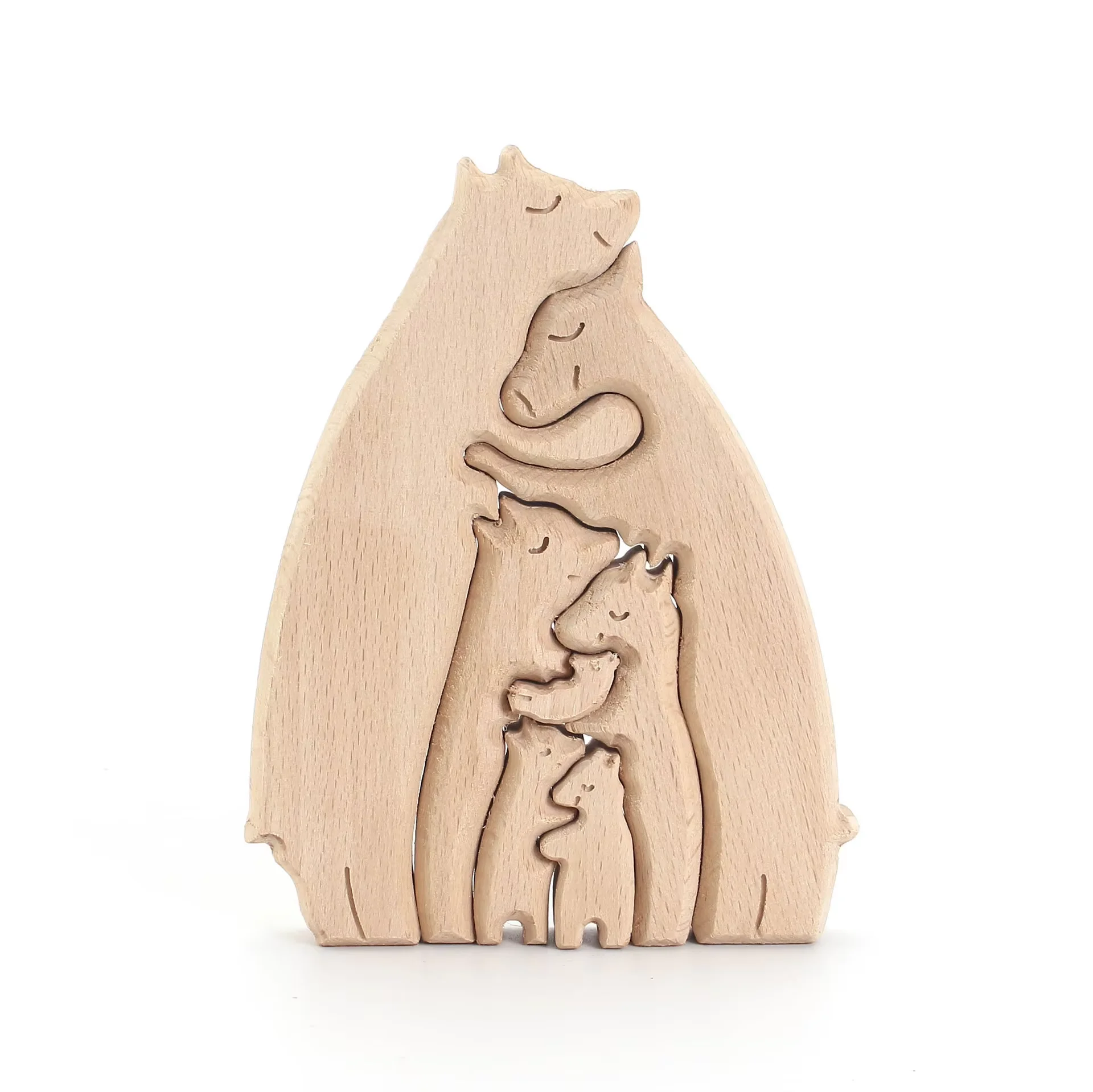 Bear Family Sculpture - Image 12