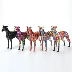 Graffiti Greyhound Statue