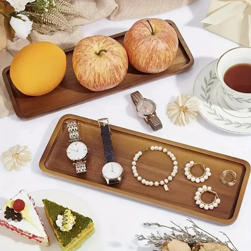 Acacia Wood Tray - Image 3