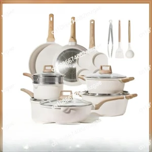 White Granite Cookware