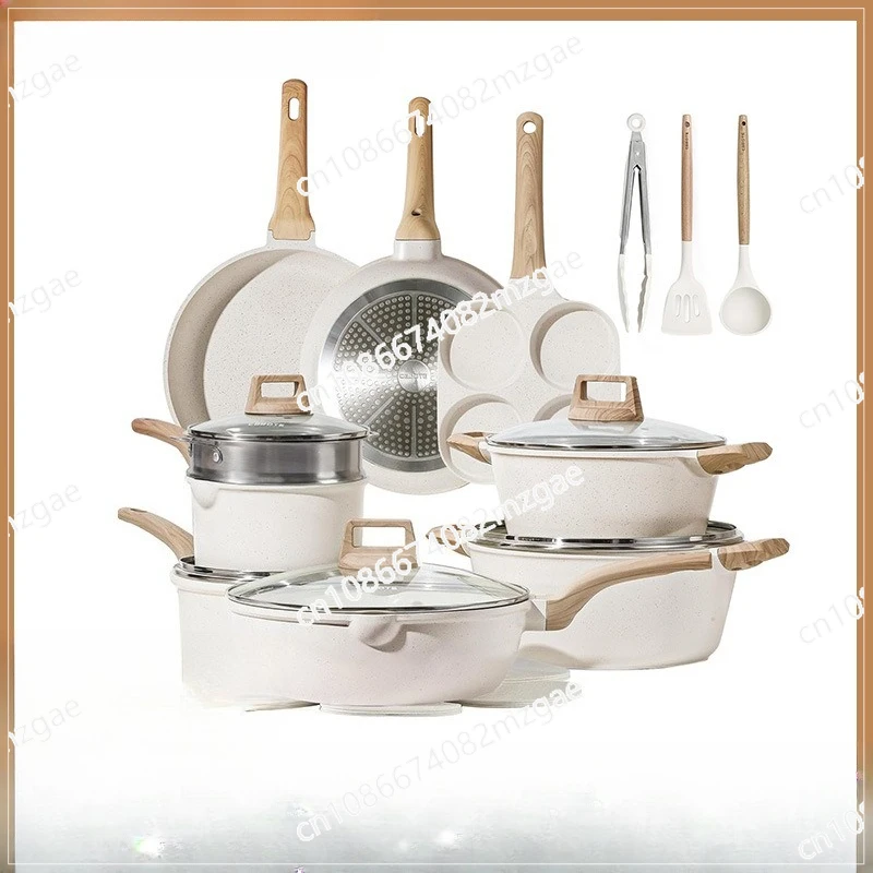 White Granite Cookware