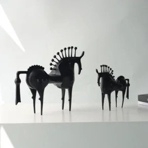 Abstract Horse Figurine