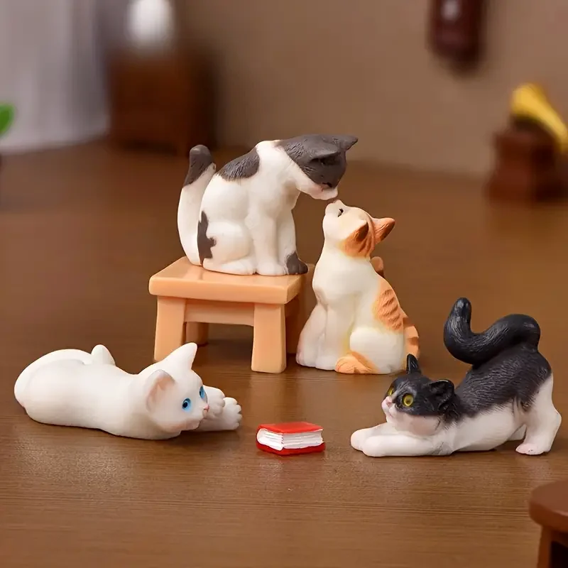 Mini Cat Figurines