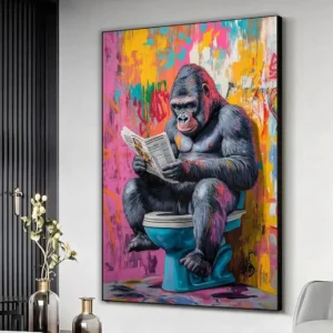 Gorilla Pop Canvas