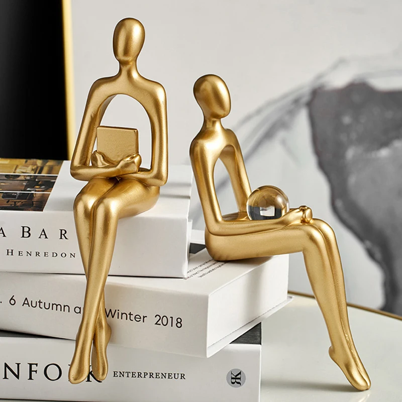 Golden Figure Ornament - Image 4
