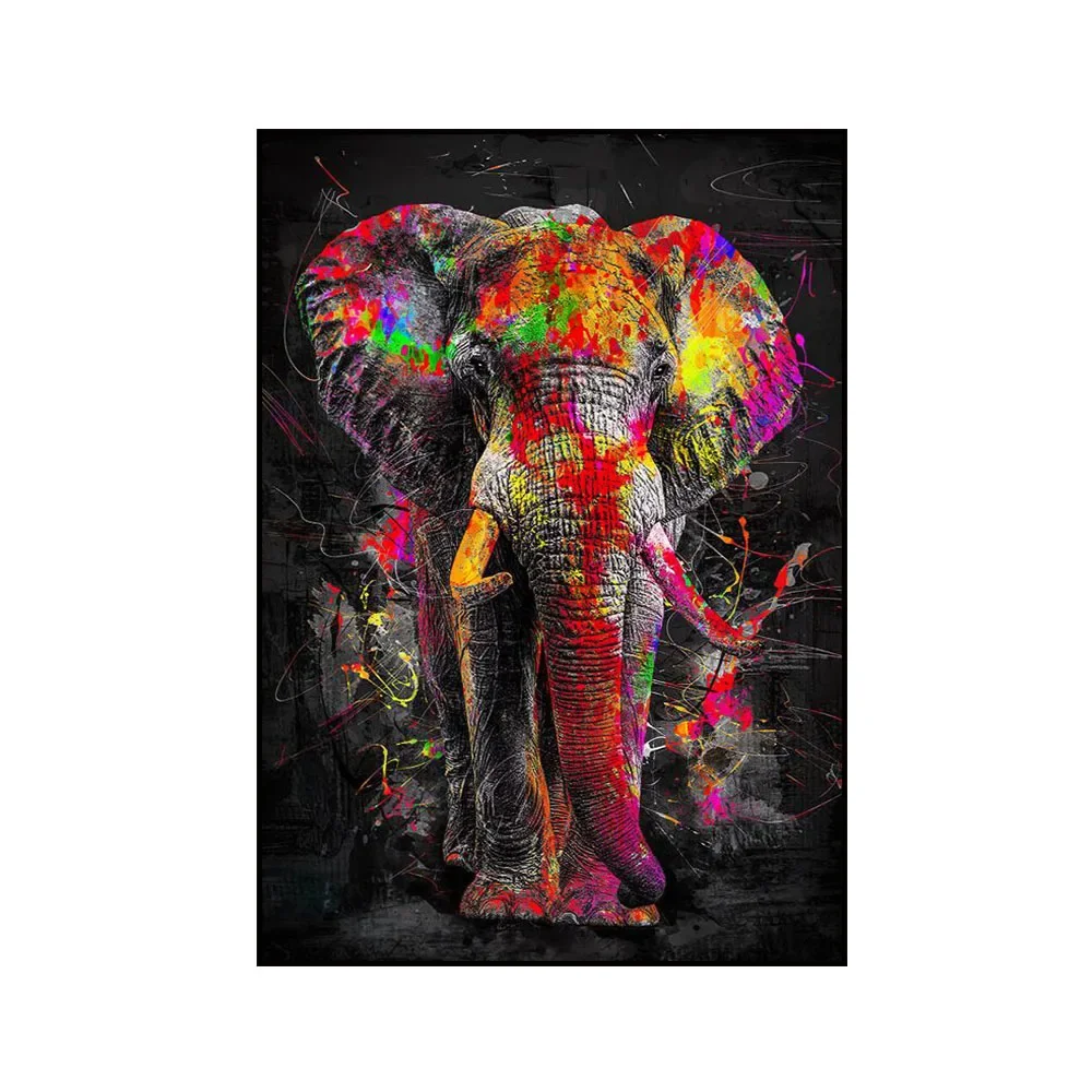 Graffiti Animal Canvas - Image 13