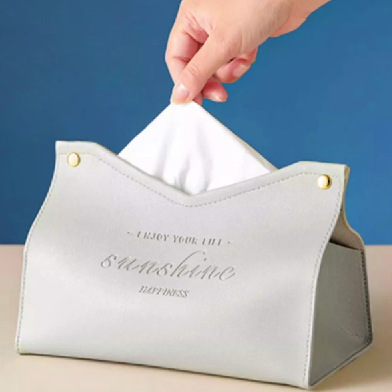 Leather Napkin Box