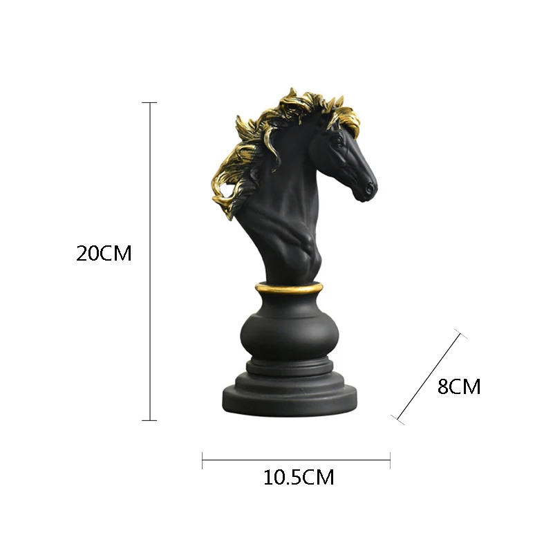 Chess Knight Figurine - Image 8