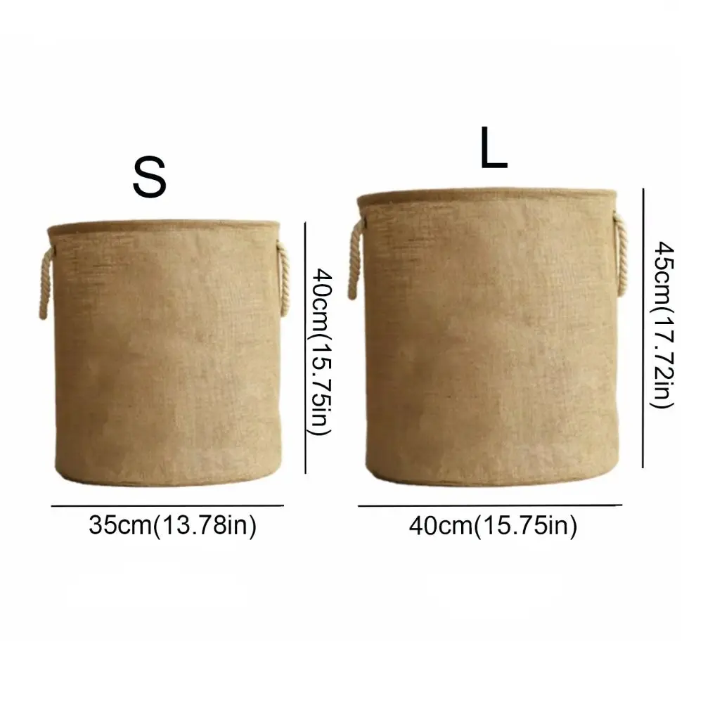 Linen Laundry Basket - Image 6