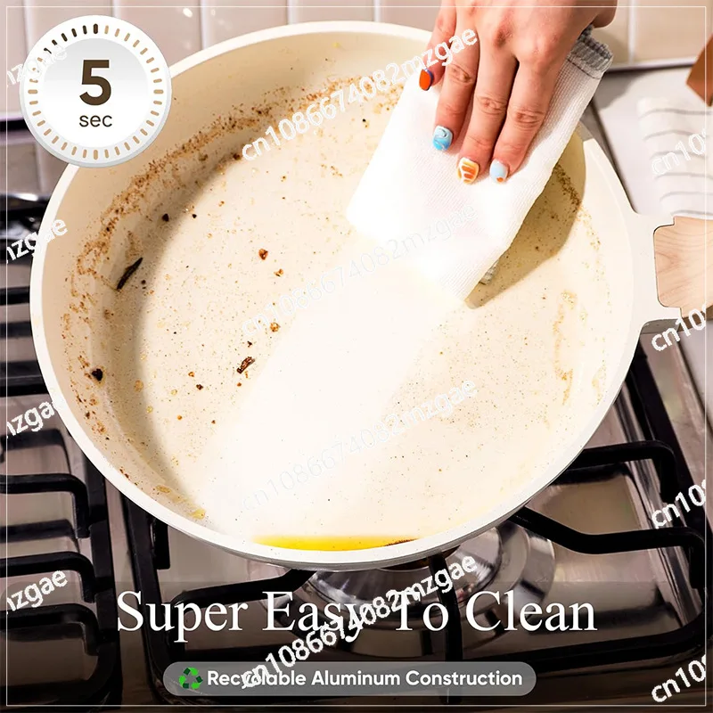 White Granite Cookware - Image 4