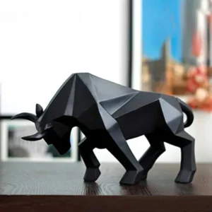 Resin Bull Ornament