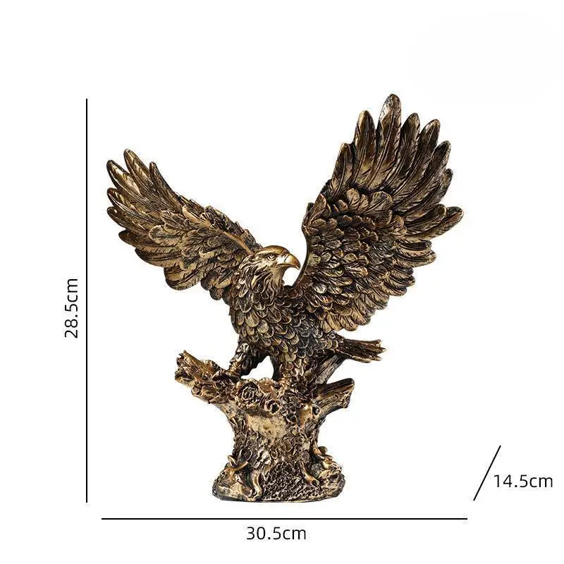Golden Eagle Statue - Image 5