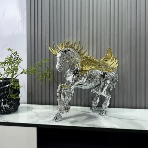 Mechanical Horse Sculpture