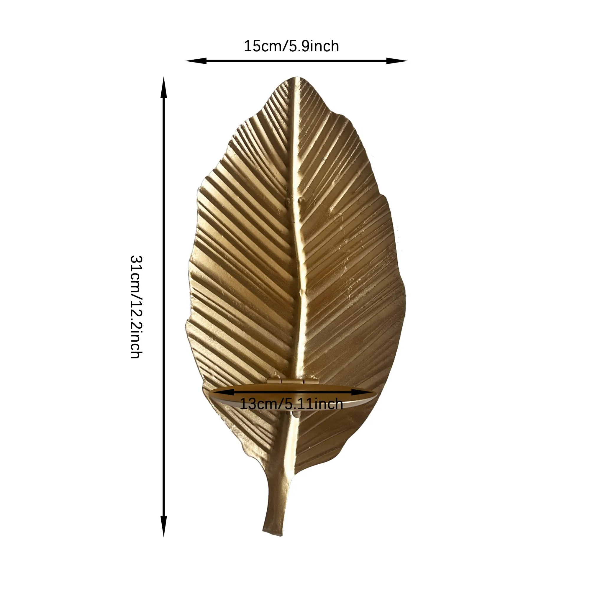Leaf Wall Sconce - Image 7