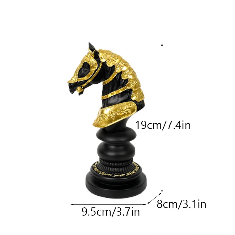 Chess Knight Figurine - Image 7
